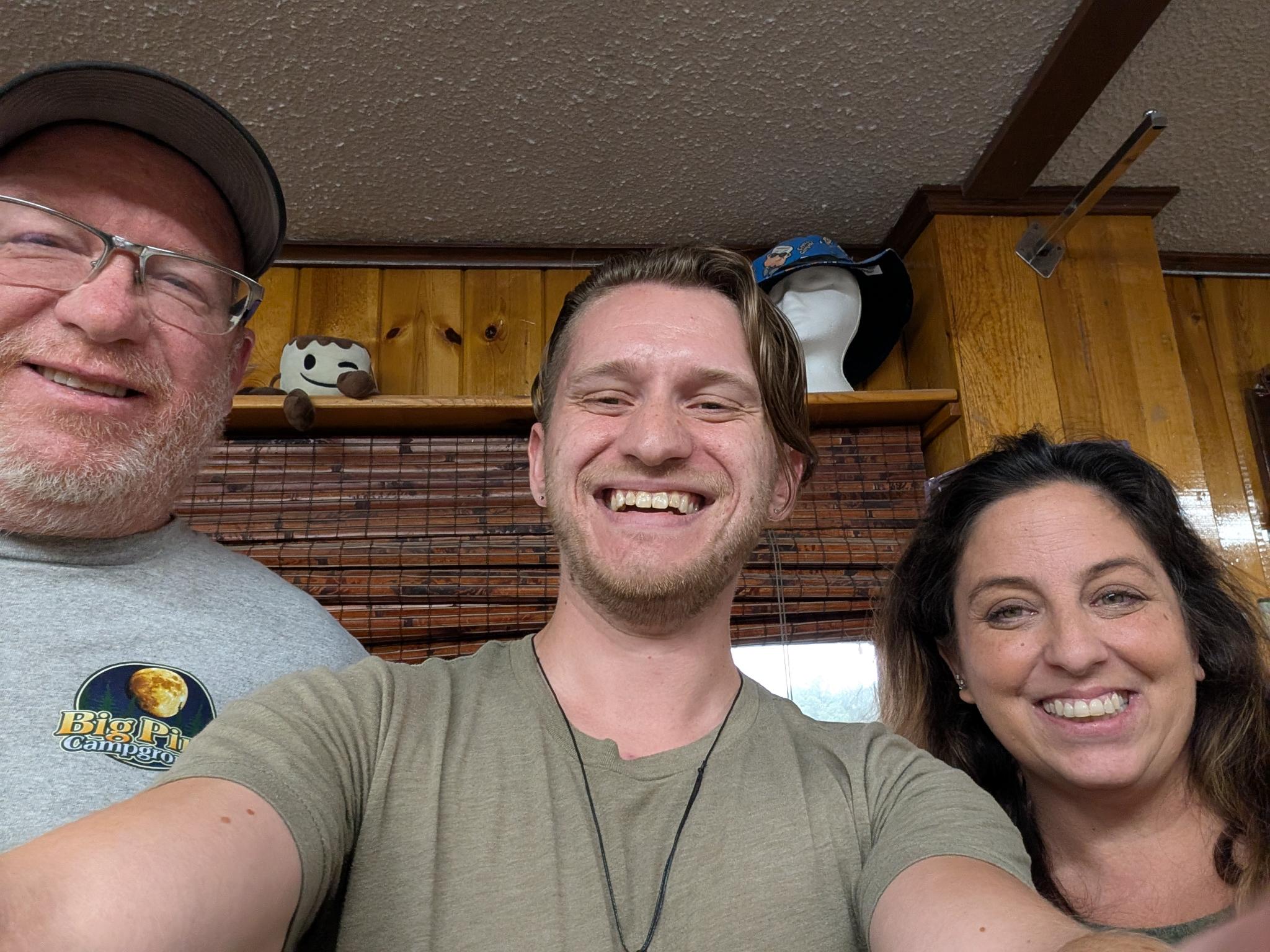 Bill and Jennifer - awesome campground hosts